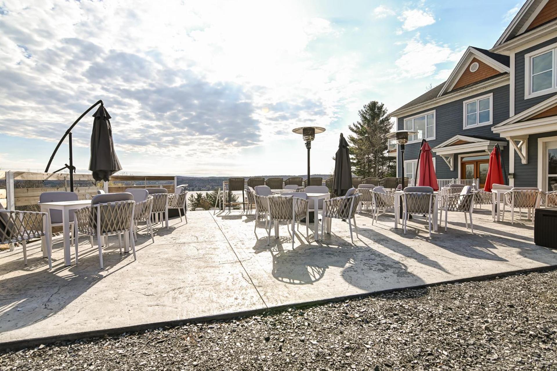 Location Au Sommet Du Lac Magog Exterior foto