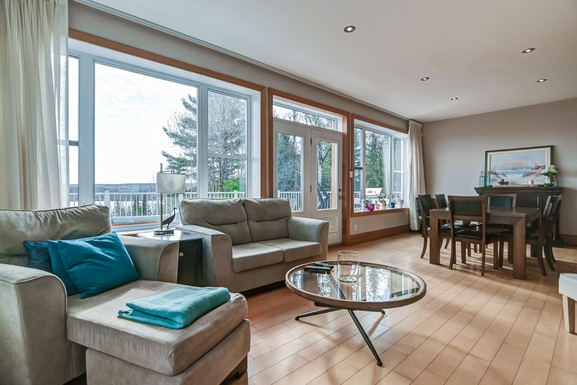 Location Au Sommet Du Lac Magog Exterior foto