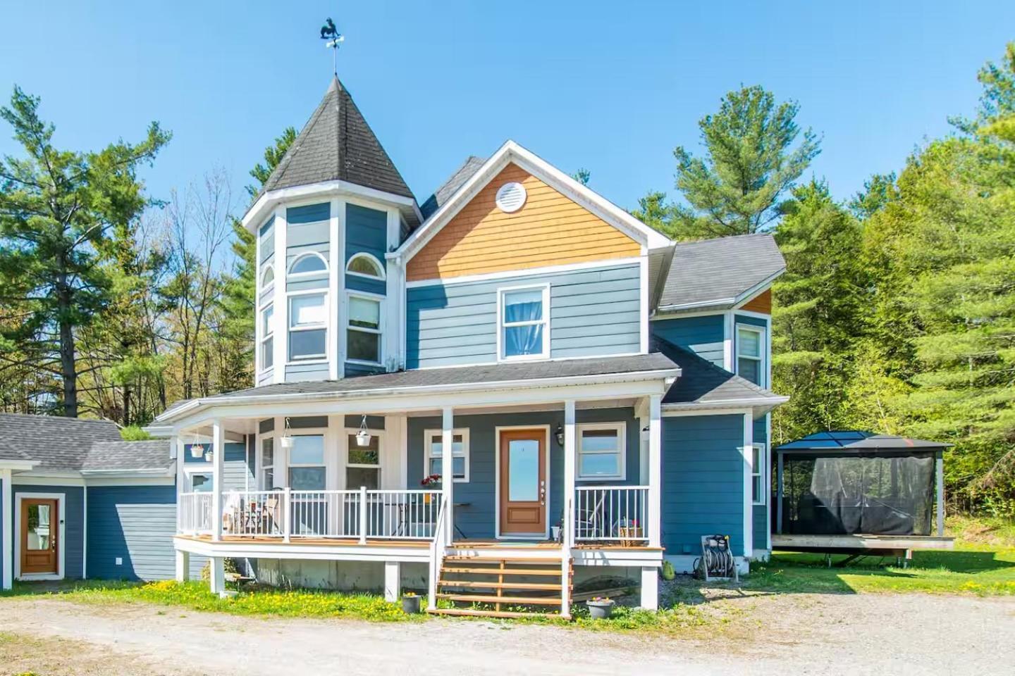 Location Au Sommet Du Lac Magog Exterior foto