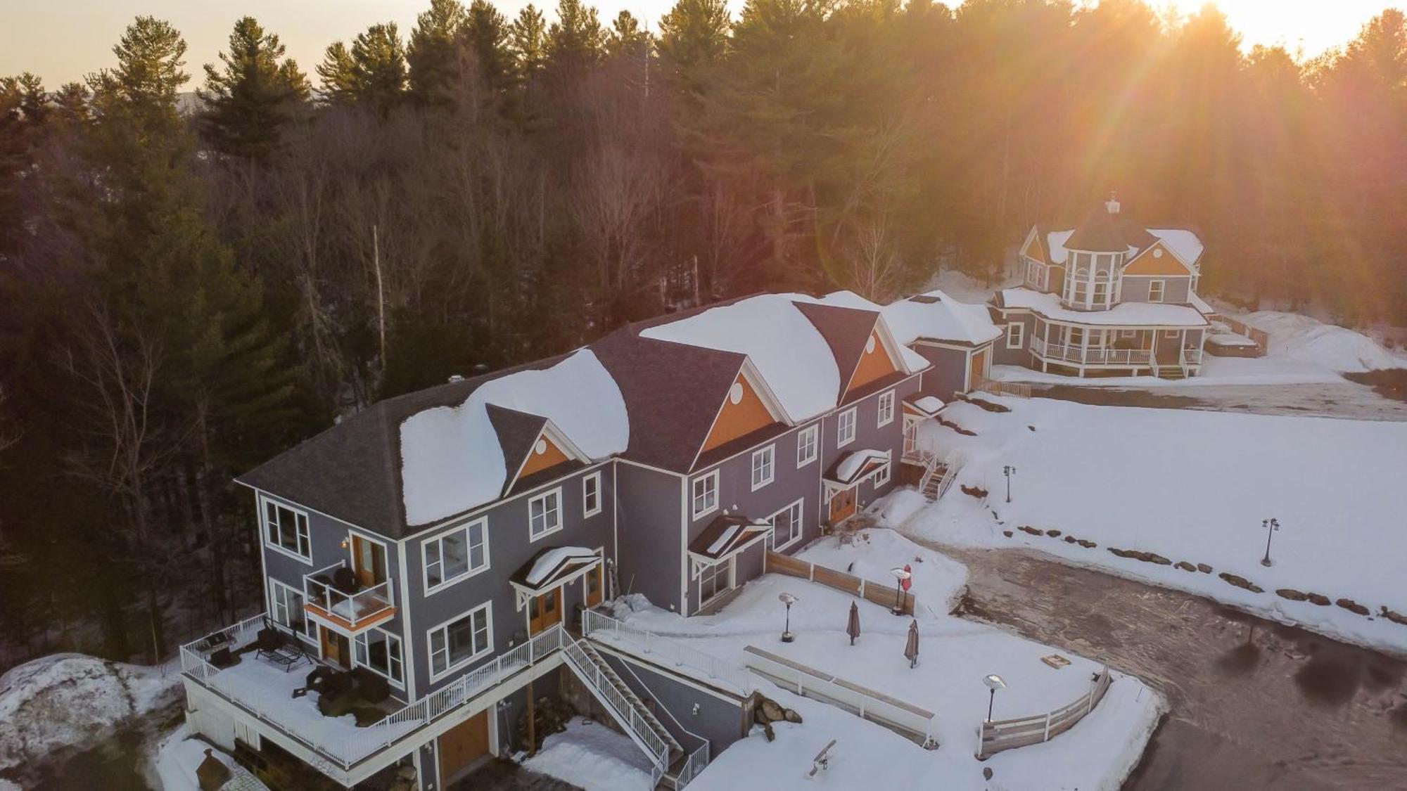 Location Au Sommet Du Lac Magog Exterior foto