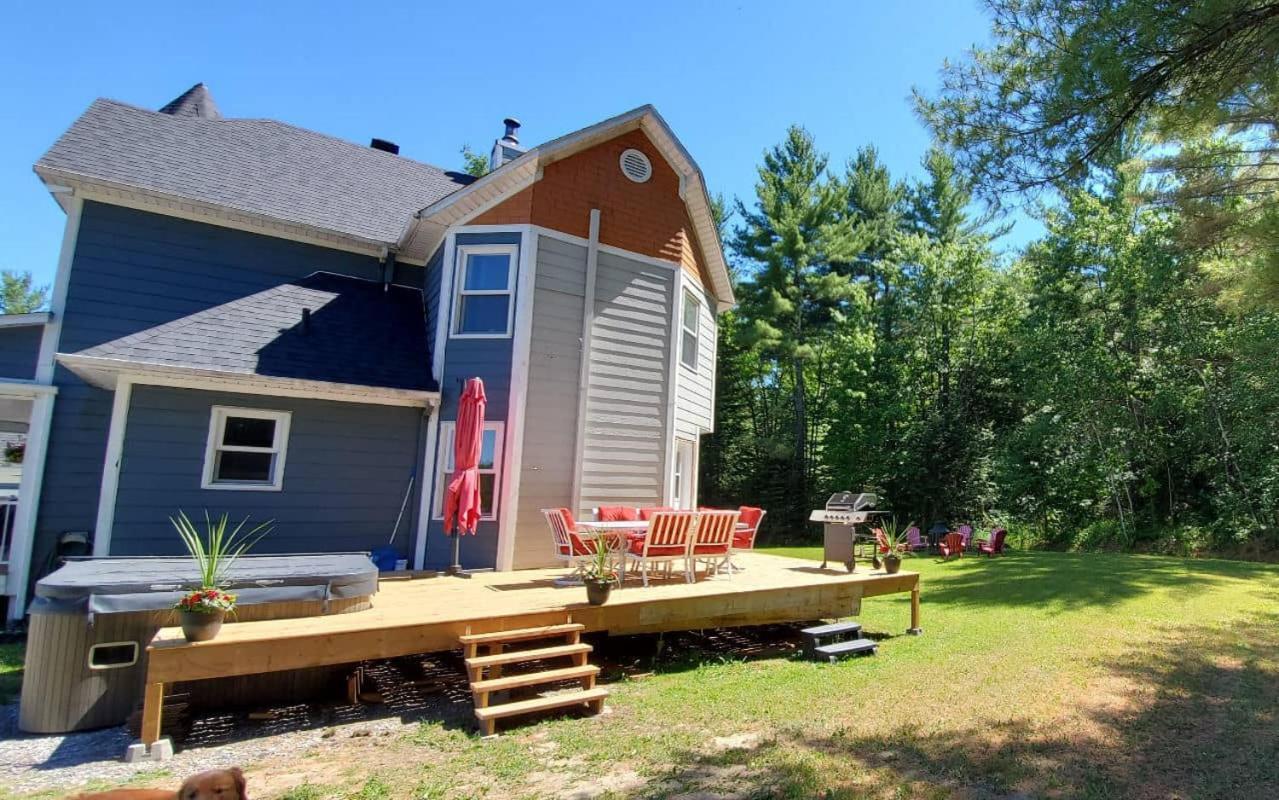 Location Au Sommet Du Lac Magog Exterior foto