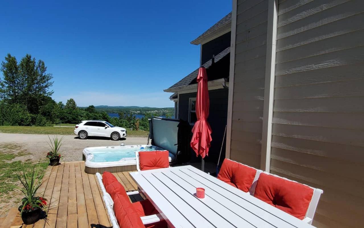 Location Au Sommet Du Lac Magog Exterior foto